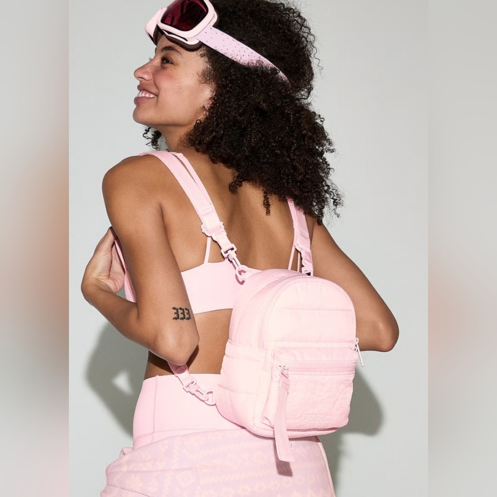 NWOT Victoria Secret PINK Mini Convertible Backpack Crossbody Bag